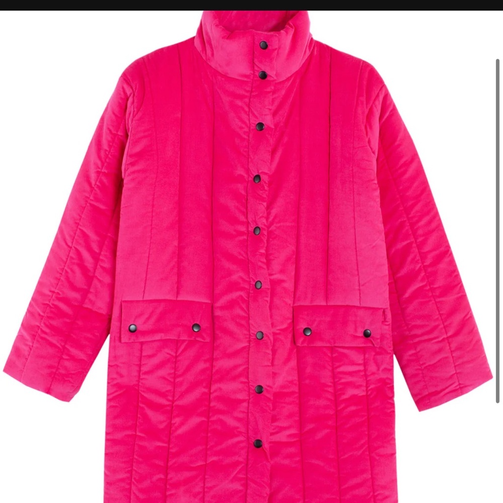 Women's Pink long Coat
